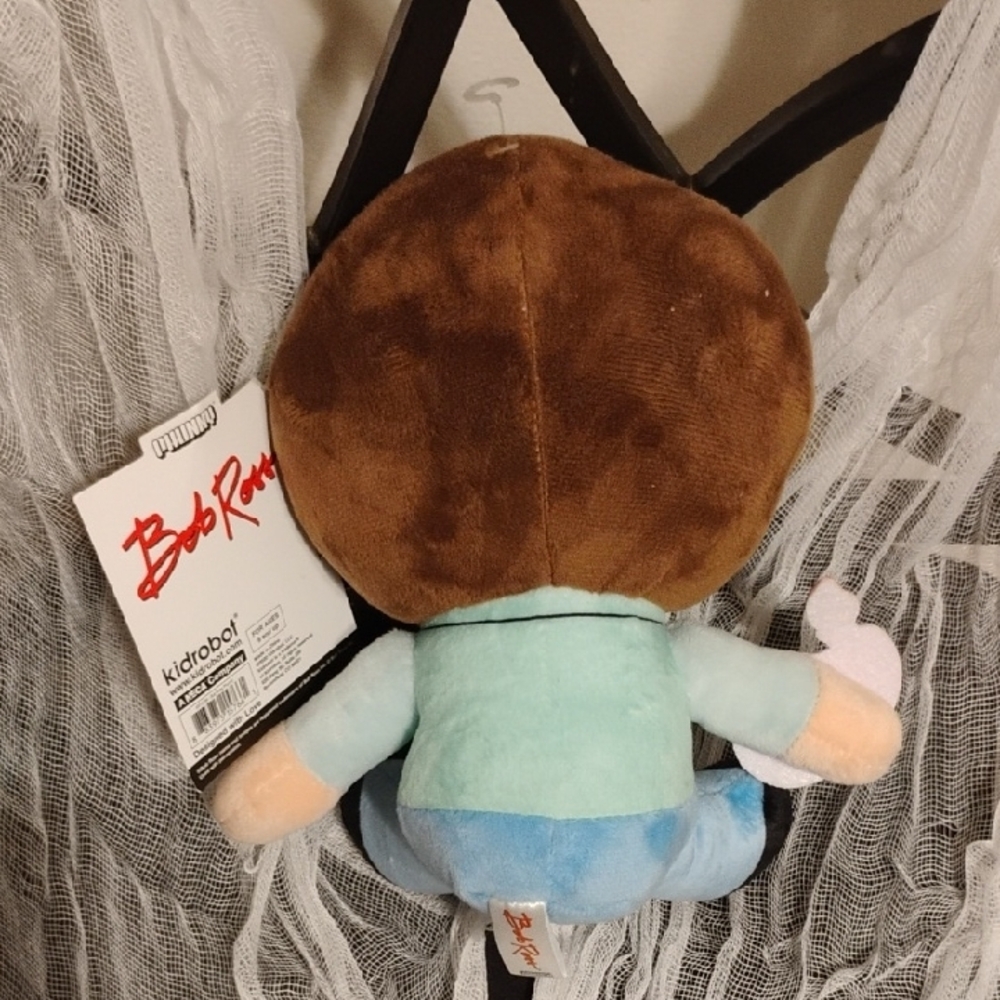 Bob Ross Plush Doll with Palette - Picture 2 of 3